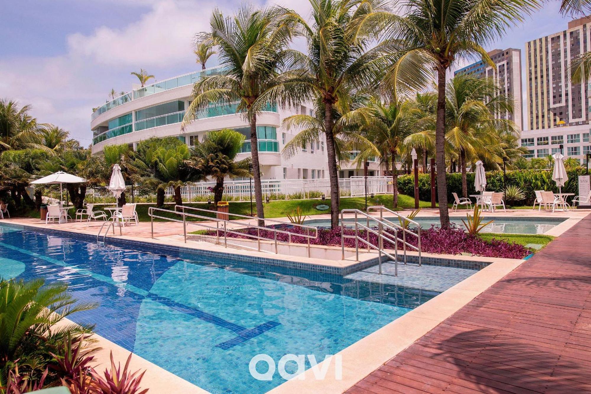 Qavi - Flat Resort Beira Mar Cotovelo #Inmare322 بارناميريم المظهر الخارجي الصورة